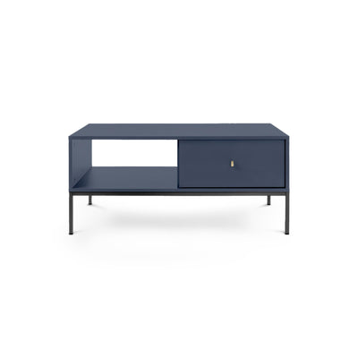 Kviat Coffee Table 104x47 cm with Drawer, Modern Classic Style – photo 12