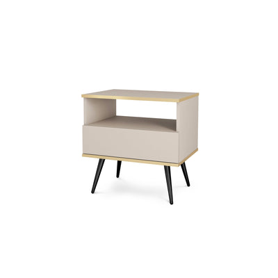 Meva Bedside Table 54x59 cm, Modern Classic Style – photo 4