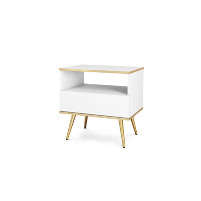 Meva Bedside Table 54x59 cm, Modern Classic Style – photo 8