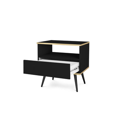 Meva Bedside Table 54x59 cm, Modern Classic Style – photo 15