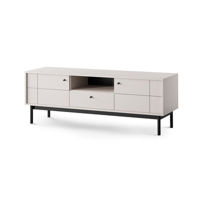 Sabi TV Unit 154x57, Minimalist Style – Cashmere
