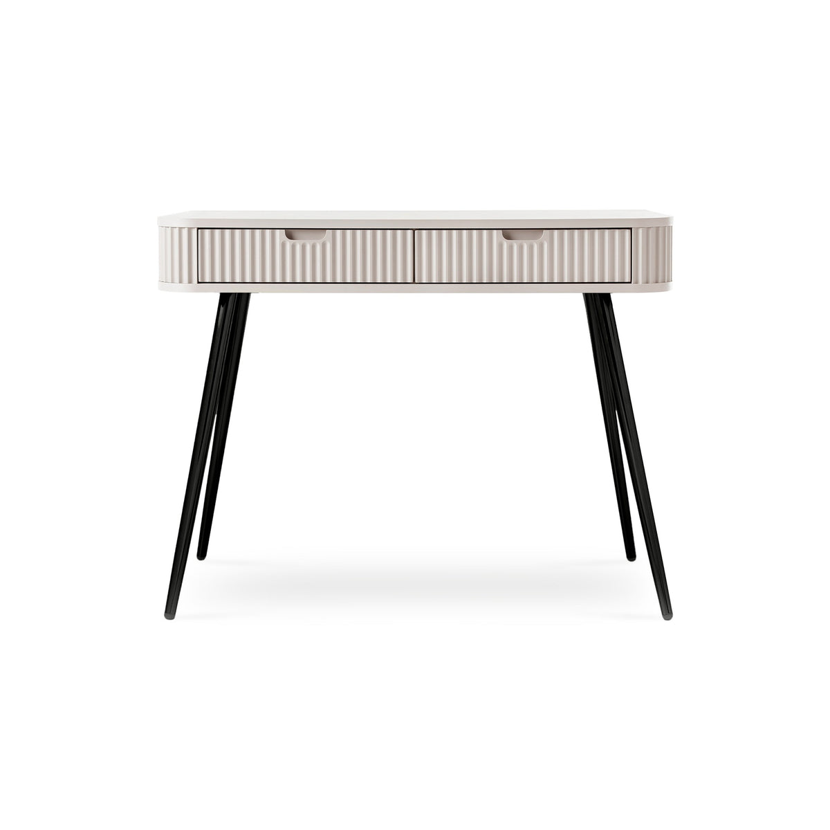 Eva Dressing Table with 2 Drawers 103x80 cm, Modern Style – photo 3