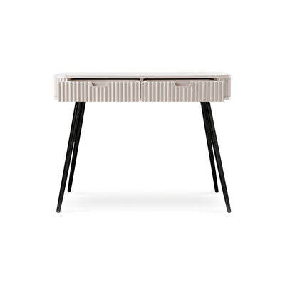 Eva Dressing Table with 2 Drawers 103x80 cm, Modern Style – photo 4