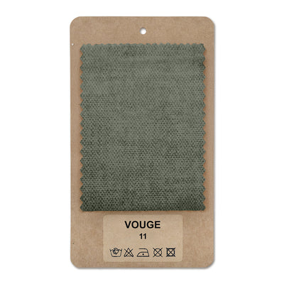 Échantillon de tissu VOUGE Graphite Olive (VOUGE 11)