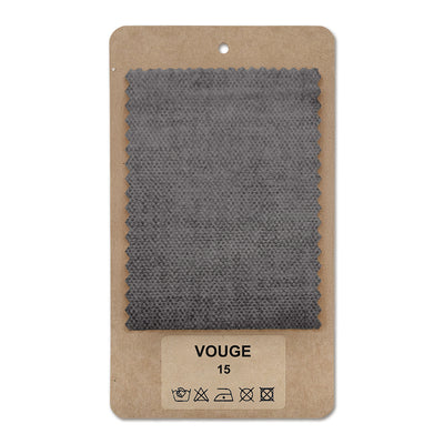 Échantillon de tissu VOUGE Cendré Mat (VOUGE 15)
