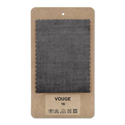 Échantillon de tissu VOUGE Pierre Graphite (VOUGE 16)