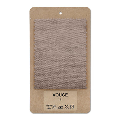 Échantillon de tissu VOUGE Poussière Beige (VOUGE 03)