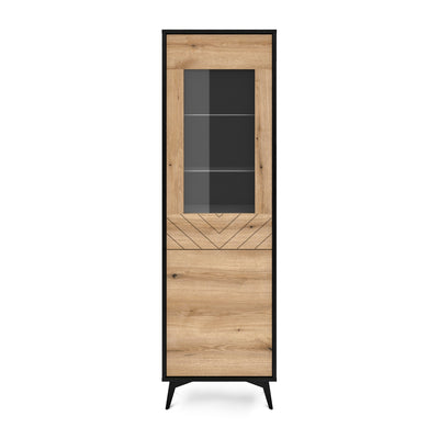 Nirwana Glass Display Cabinet 54x178 cm, Modern Style – photo 3