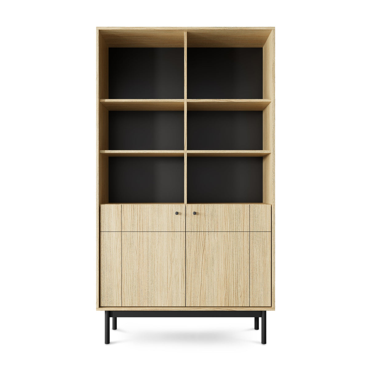 Sabi Display Cabinet 104x185 cm, Japandi Style – photo 7