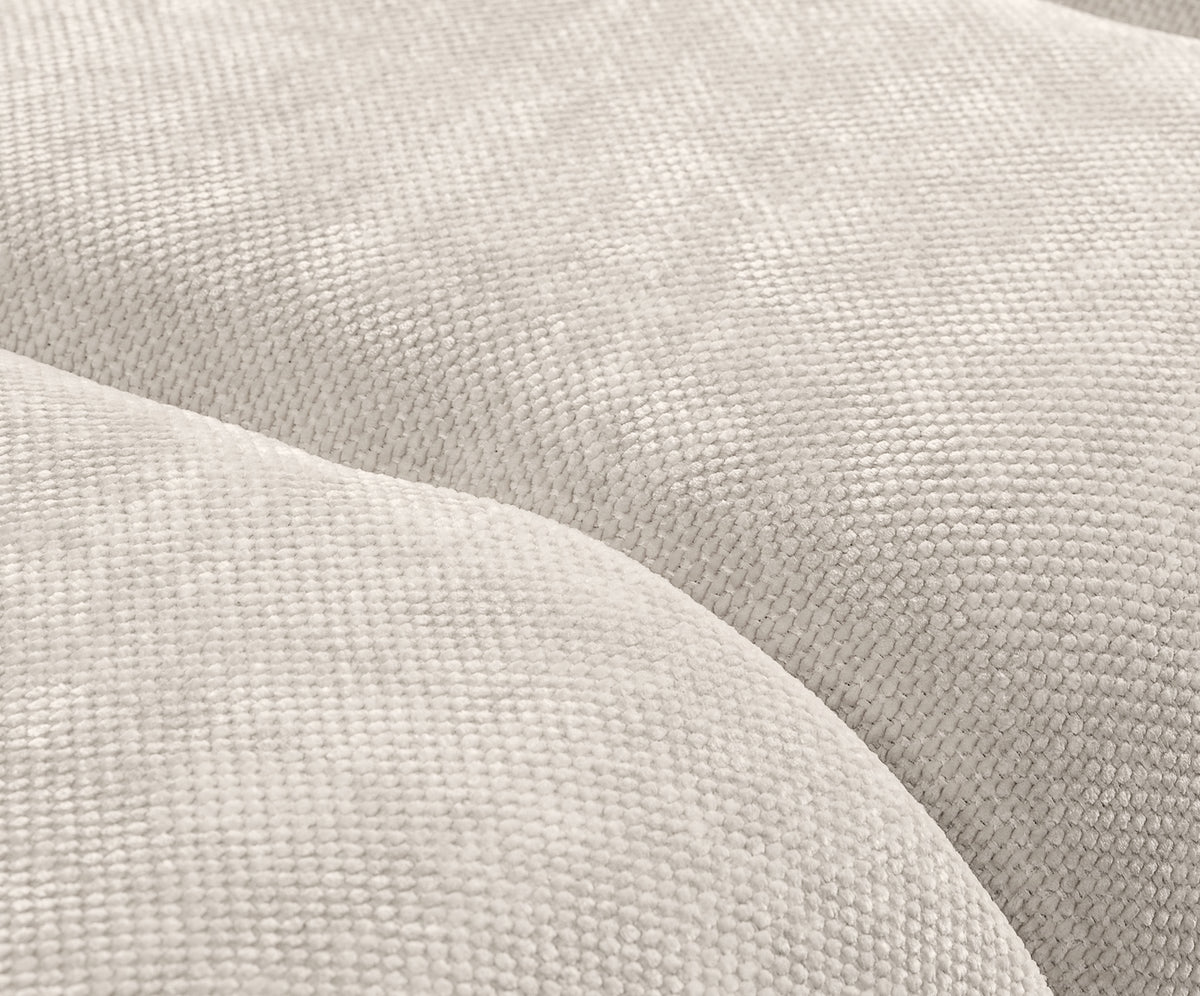 Nellia 2 Seater Sofa for Living Room, Soft Style, Storm Fabric – close-up of details and texture