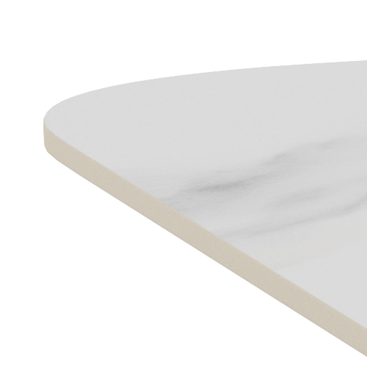 Bienn Coffee Table with Central Base 80x45 cm, Modern Style – close-up of details and texture