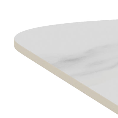 Bienn Coffee Table with Central Base 80x45 cm, Modern Style – close-up of details and texture