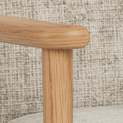 Ren Armchair, Scandinavian Style – close-up of details and texture